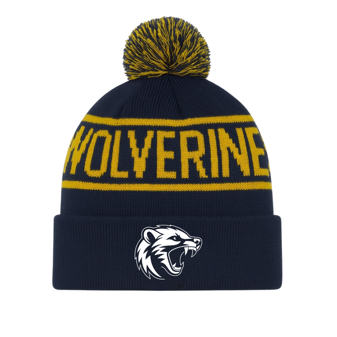 Wolverines Bommelmütze